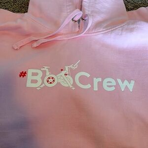 Boocrew pink sweatshirt